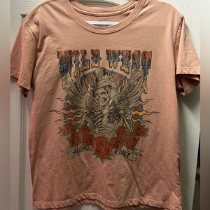 Wild West bedazzled tee by Goodie Two Sleeves. Bought for trip, not worn.